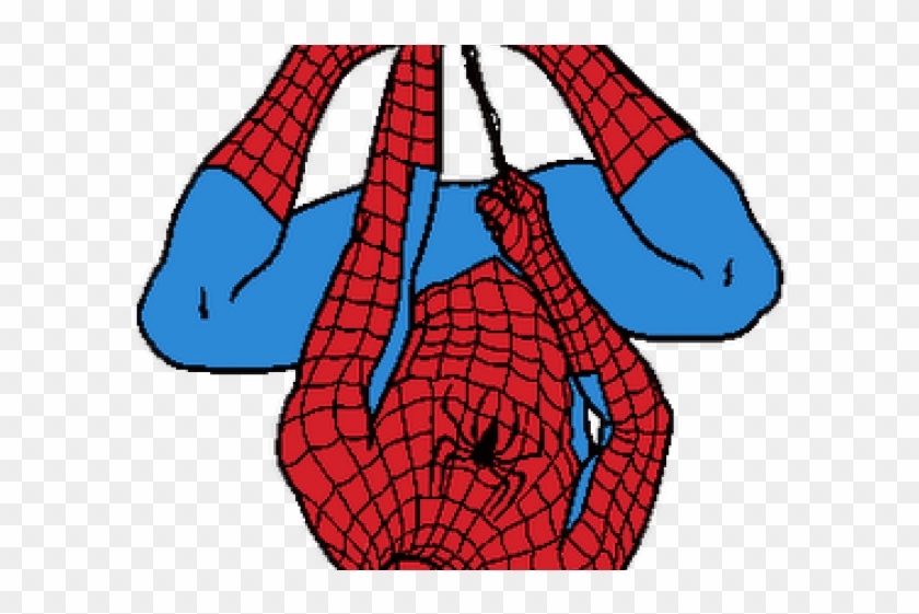 Spiderman Hanging Upside Down Drawing Easy Cute Spider Mankawaii