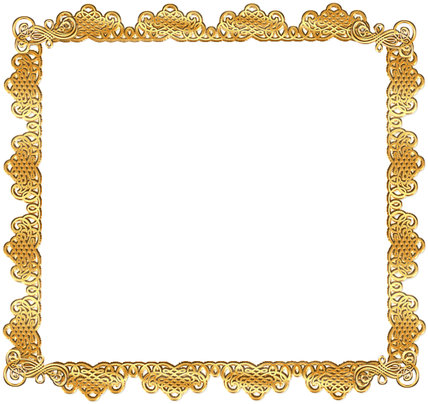 Gold Scroll Frame Clip Art Clipart Panda - Clip Art (1440x900)