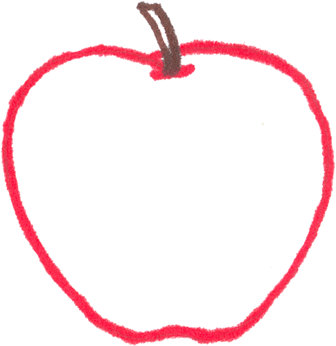 Free Apple Borders Download Clip Art On - Heart (492x500)