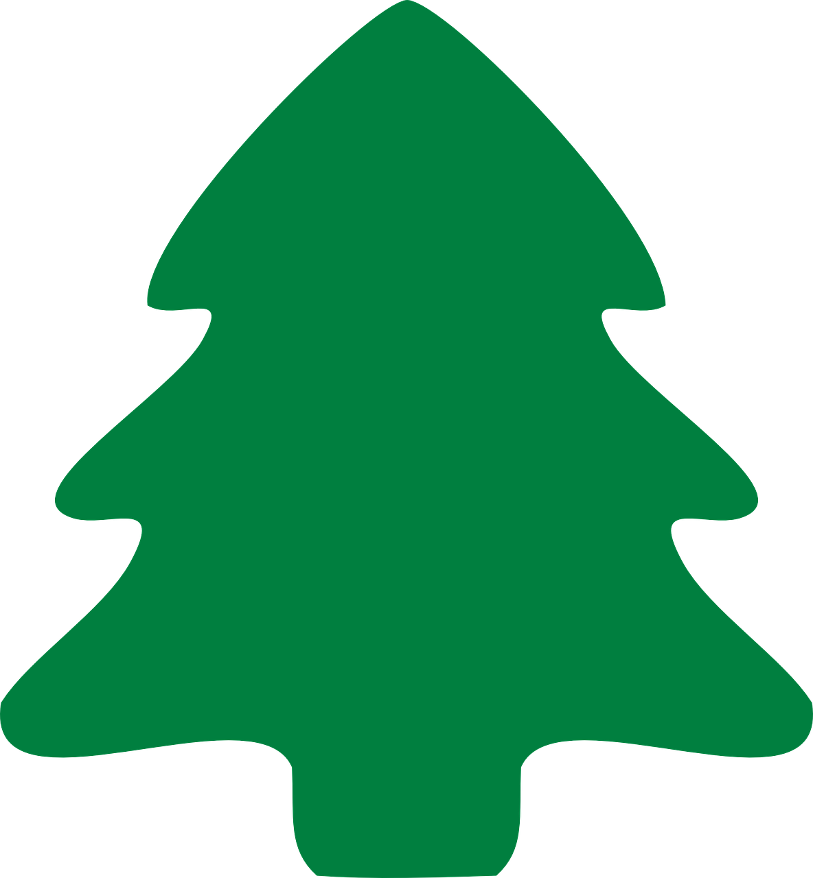 Fir Tree Christmas Evergreen Plant Forest Ecology - Christmas Tree Clipart Hd (1184x1280)