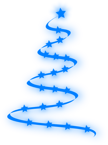 Xmas Tree Clipart (426x592)