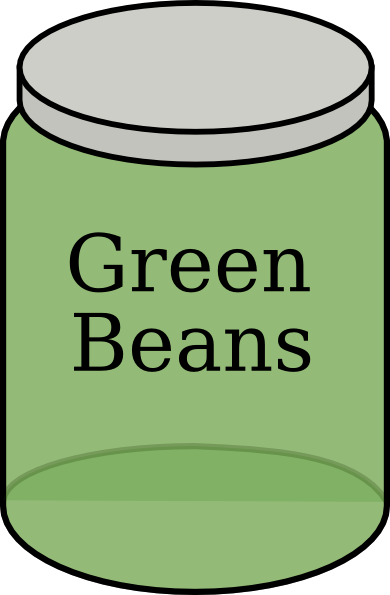 Baby Food Jar Clipart - Magic Dual Color Test (390x595)