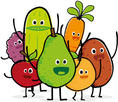 Food Clipart Png 02 - Healthy Food Clipart Transparent (380x340)