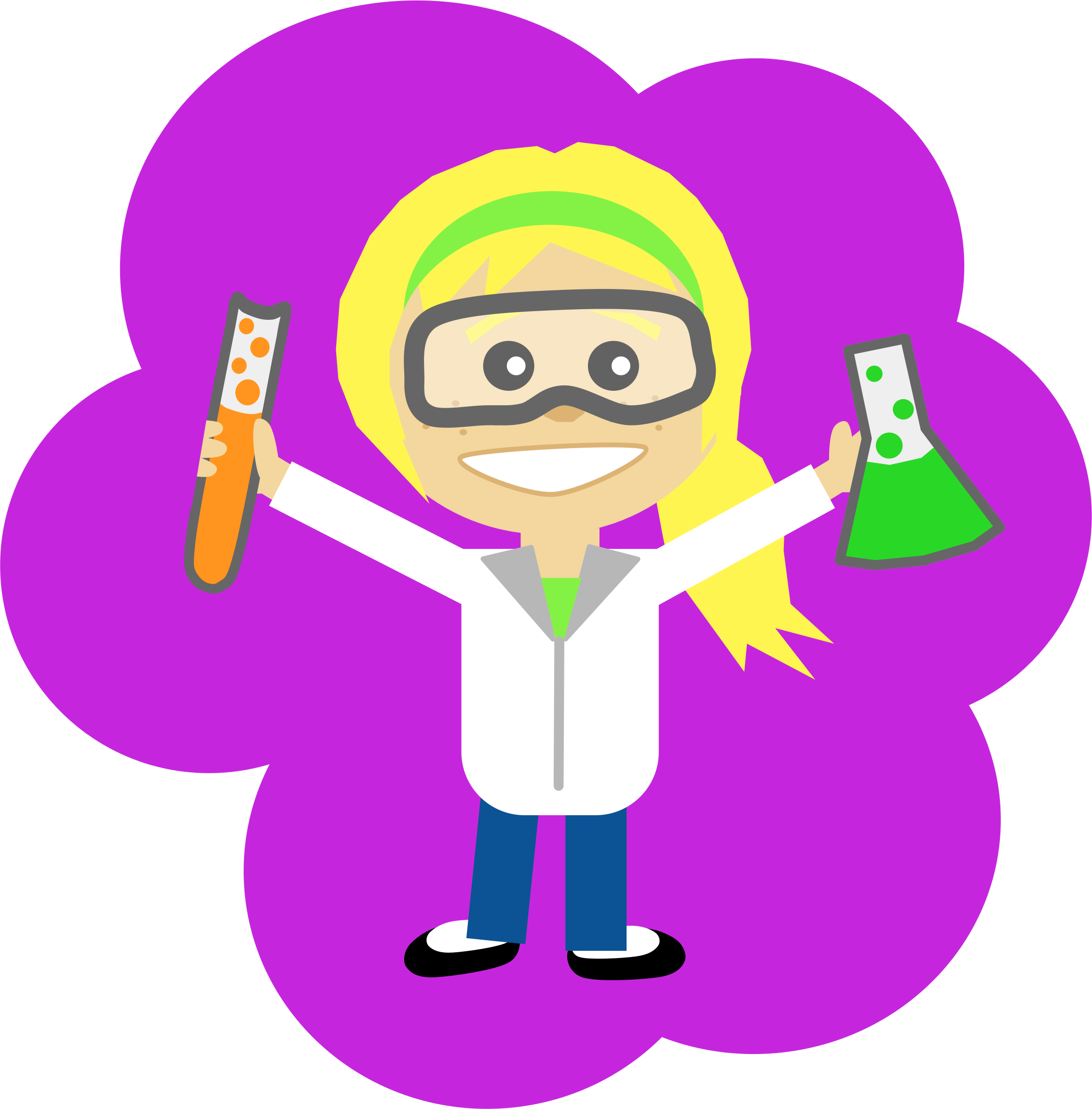 To Finish Our Year Off, We Will Be Working On The Human - Wear Safety Goggles Clipart (2264x2299)