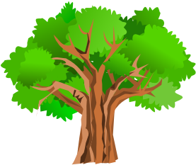 Oak Tree Clip Art (600x404)