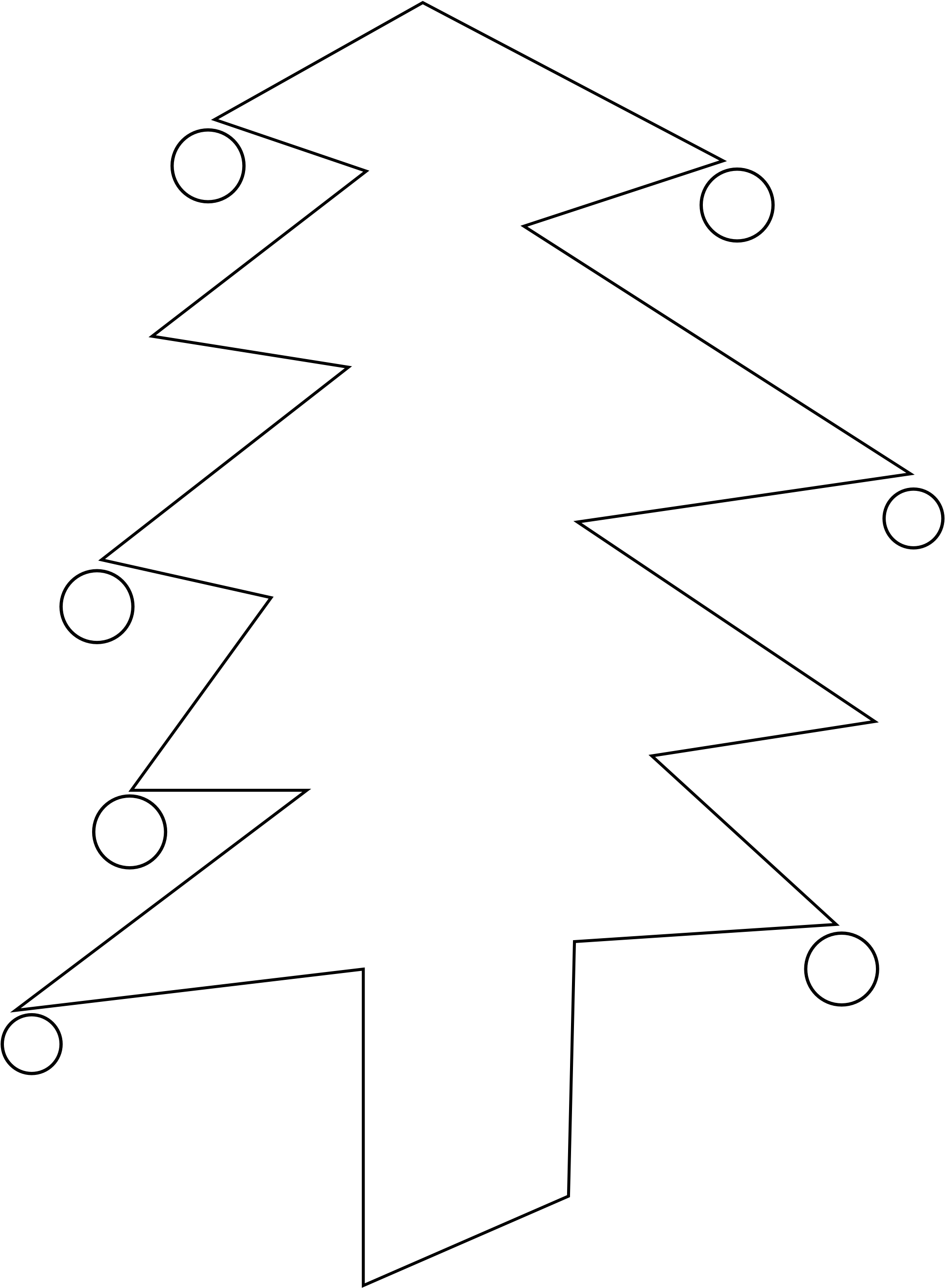 Christmas Tree Black And White Christmas Tree Clip - Christmas Tree Black And White Christmas Tree Clip (1979x2799)