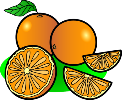 Image Oranges Food Clip Art - Oranges Clipart (400x328)