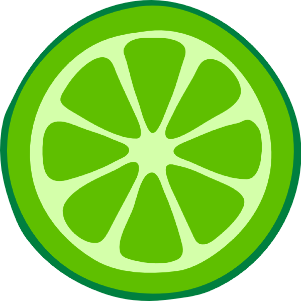 Lemon Slice Clip Art Green Clip Art Lime Slice Clip - Lime Clipart (1024x1024)