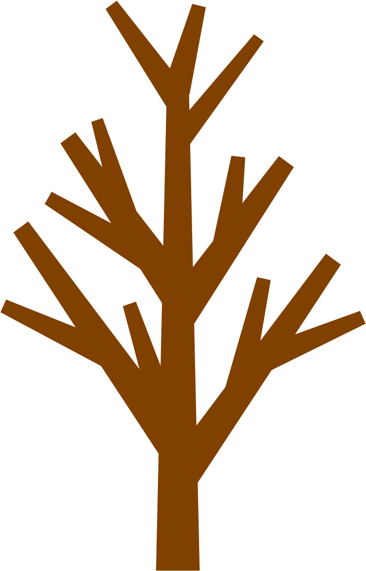 Brown Tree Without Leaves Clipart - Tree Clip Art No Leaves (1310x1310)
