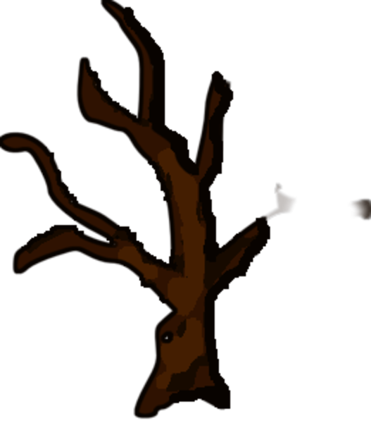 Dead Tree Clipart - Dead Tree Clipart (527x600)