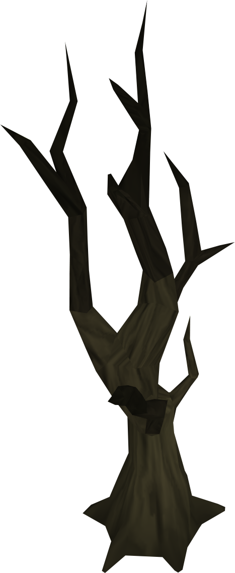 The Runescape Wiki - Draw A Burnt Tree (467x1136)