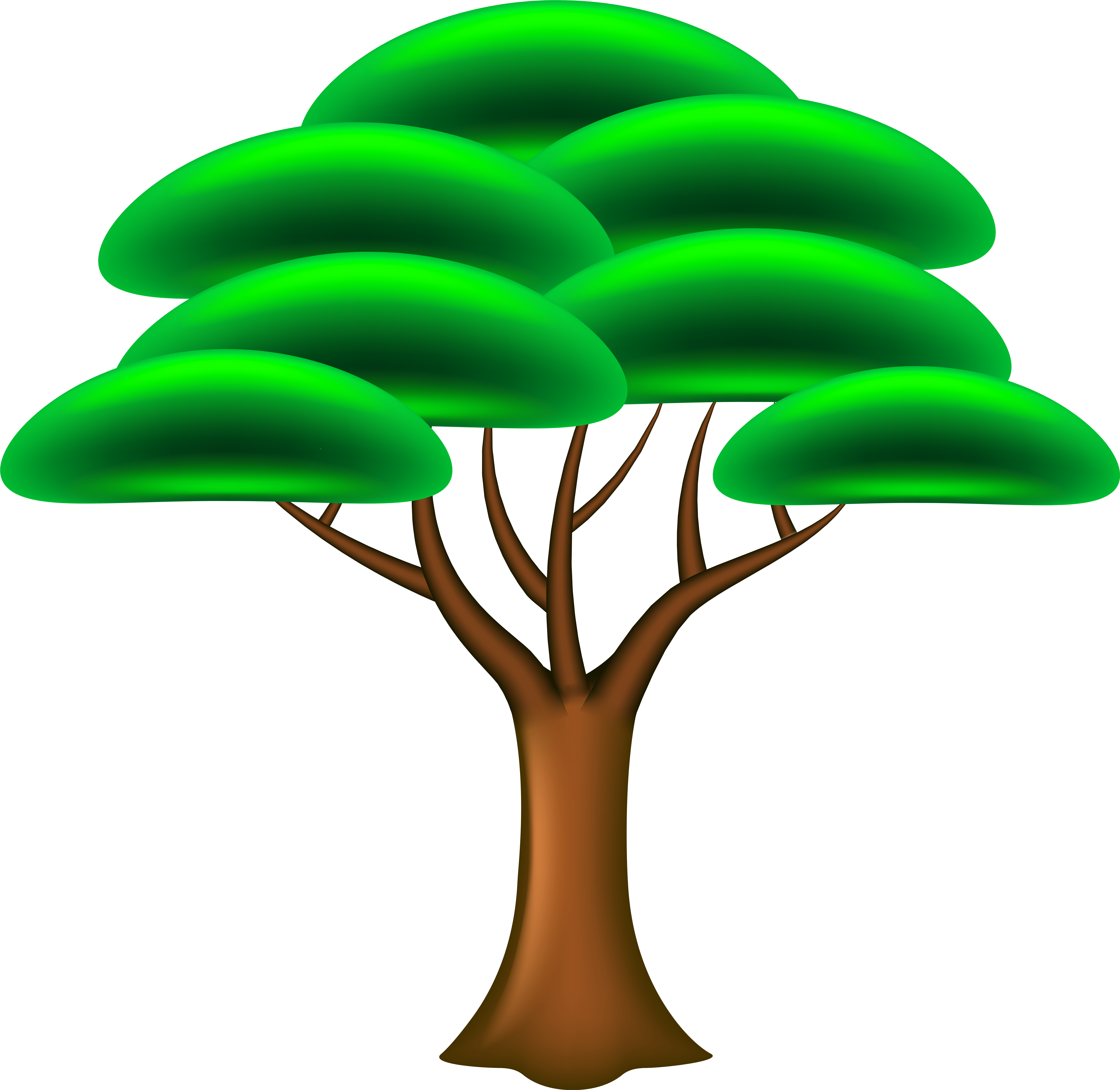 Tree Png Clip Art - Tree Png Clip Art (8000x7789)