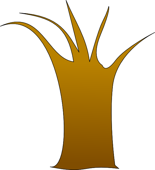 Dead Tree Clipart (540x594)