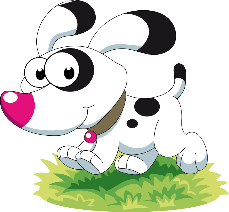 Free Clipart Of Cartoon Dogs - Free Clipart Of Cartoon Dogs (800x739)