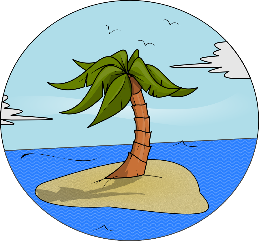 Island Clipart - Island Clipart (898x837)
