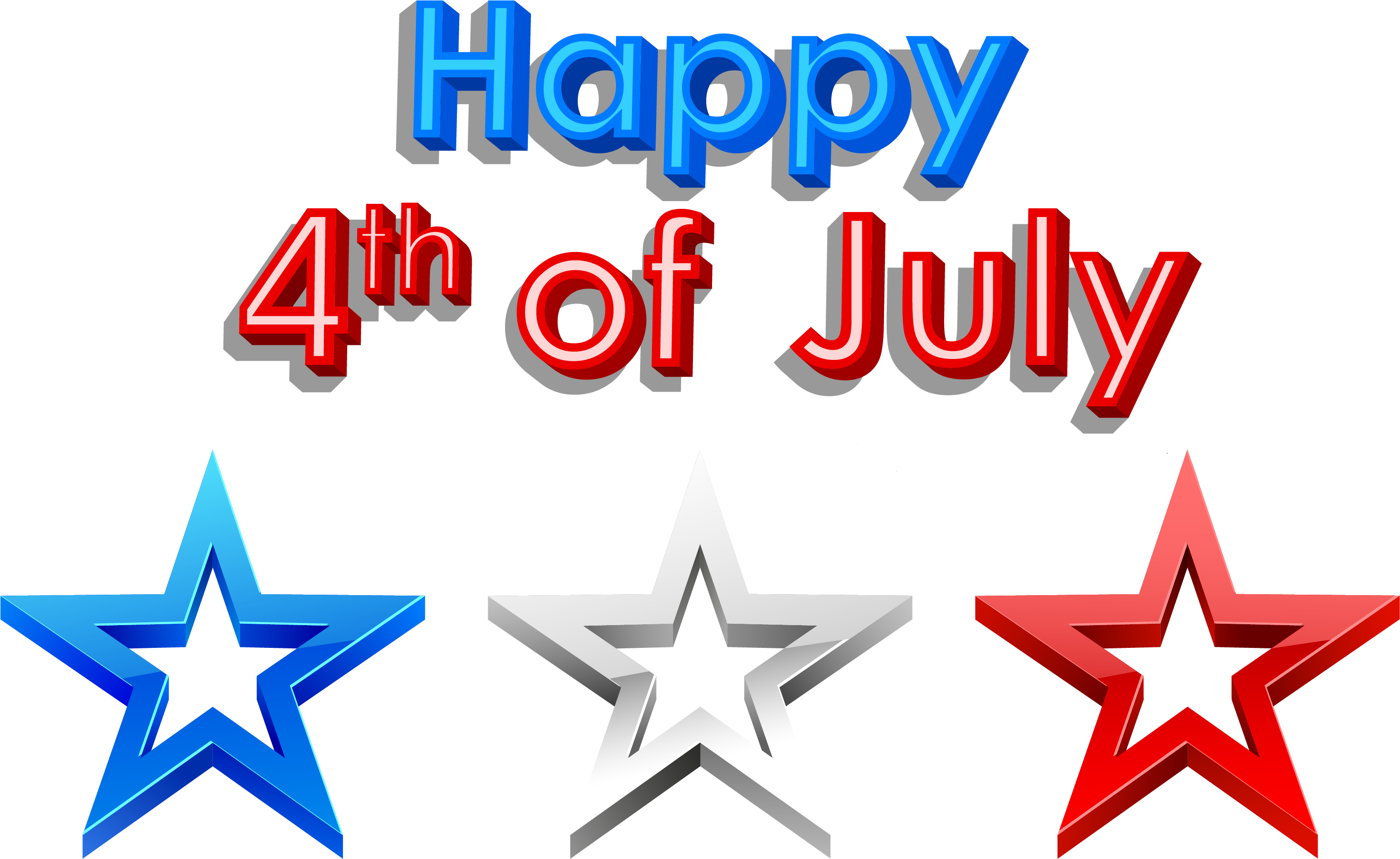 4th Of July Fireworks Clipart - 4th Of July Fireworks Clipart (3459x2402)