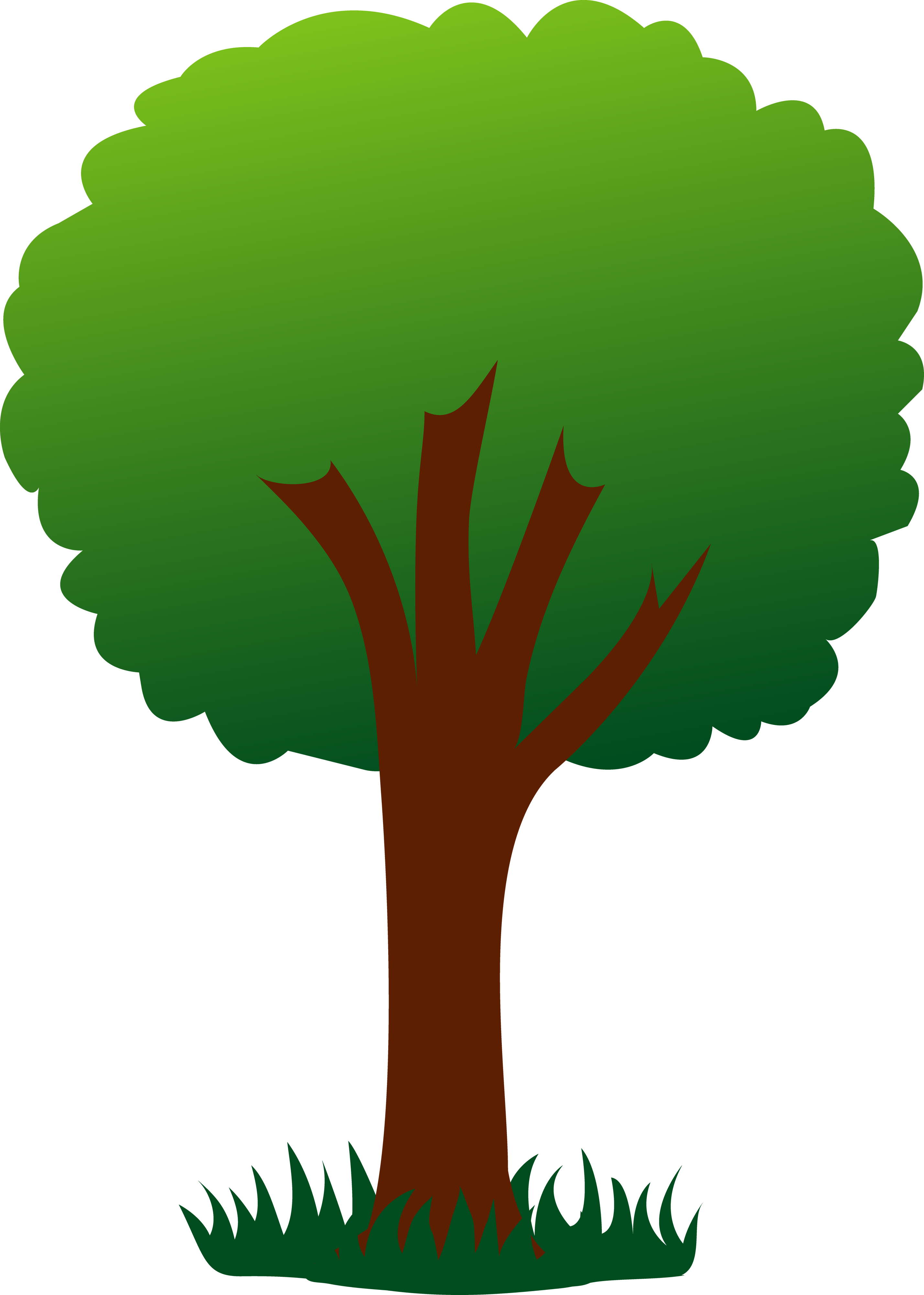 Family Tree Clipart Clipart Free Clipart Image - Tree Clip Art (2856x4000)