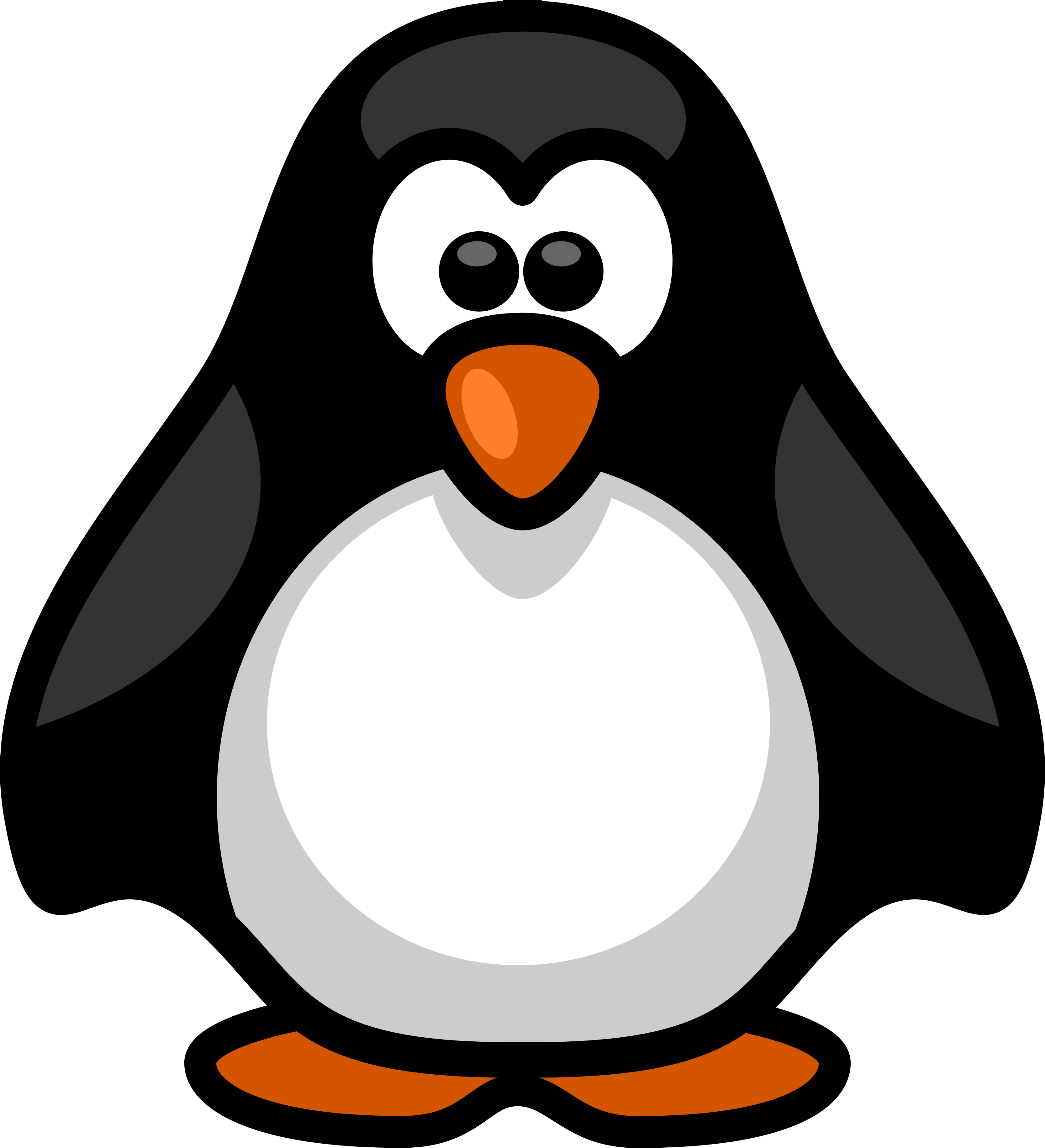 Penguin Clipart Little Coloring Book Christmas Xmas - Penguin Clipart Little Coloring Book Christmas Xmas (3333x3662)