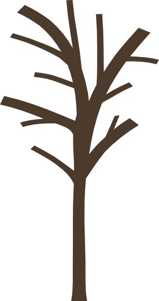 Dead Tree Bare Tree Clip Art - Dead Tree Bare Tree Clip Art (312x591)