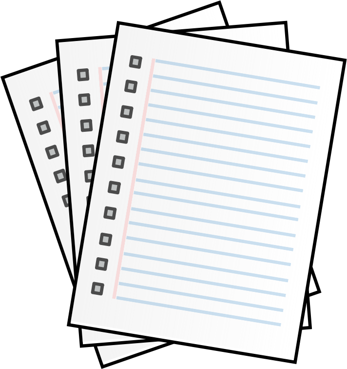 Page Clip Art - Pages Clipart (712x756)