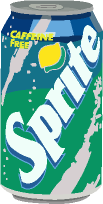 Sprite Can Clip Art By Time1102810 - Can Of Coke And Sprite (425x425)