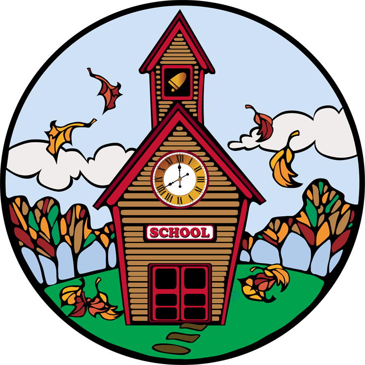 School Clipart Education Clip Art School For Teachers - Fall Back To School Clipart (750x750)