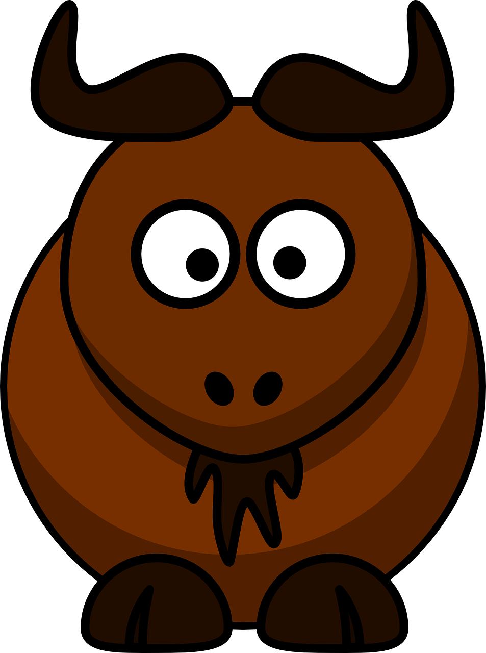 Sumptuous Design Bison Clipart Clip Art At Clker Com - Sumptuous Design Bison Clipart Clip Art At Clker Com (953x1280)