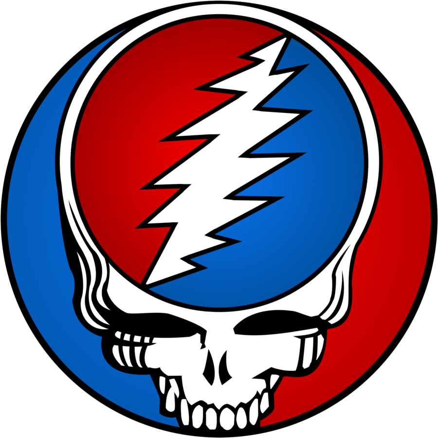 Grateful Dead Logo Clipart - Grateful Dead Logo Clipart (900x900)