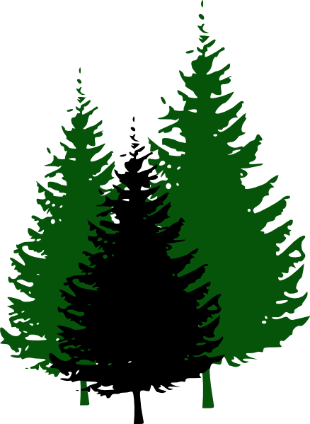 Trees Clip Art - Trees Clip Art (438x599)