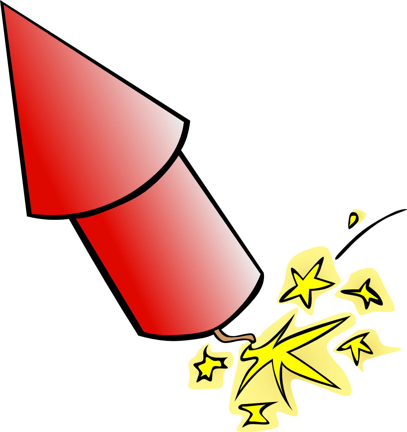 Rocket Fireworks Openclipart - Fireworks Clip Art (1331x1414)