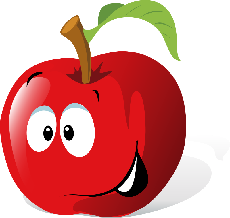 Red cartoon. Веселые фрукты. Яблоки мультяшные. Мультяшные овощи и фрукты. Веселые овощи и фрукты.