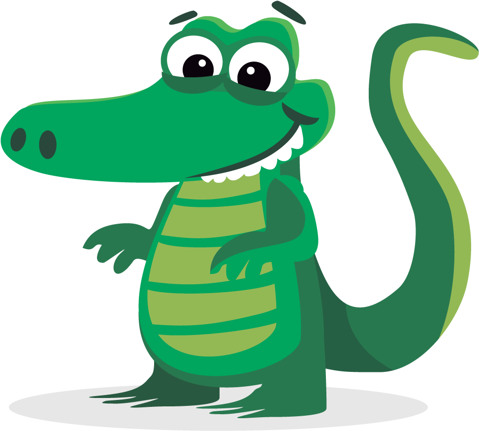 Alligator Cartoon Quiz - See You Later Quotes (1000x1000)