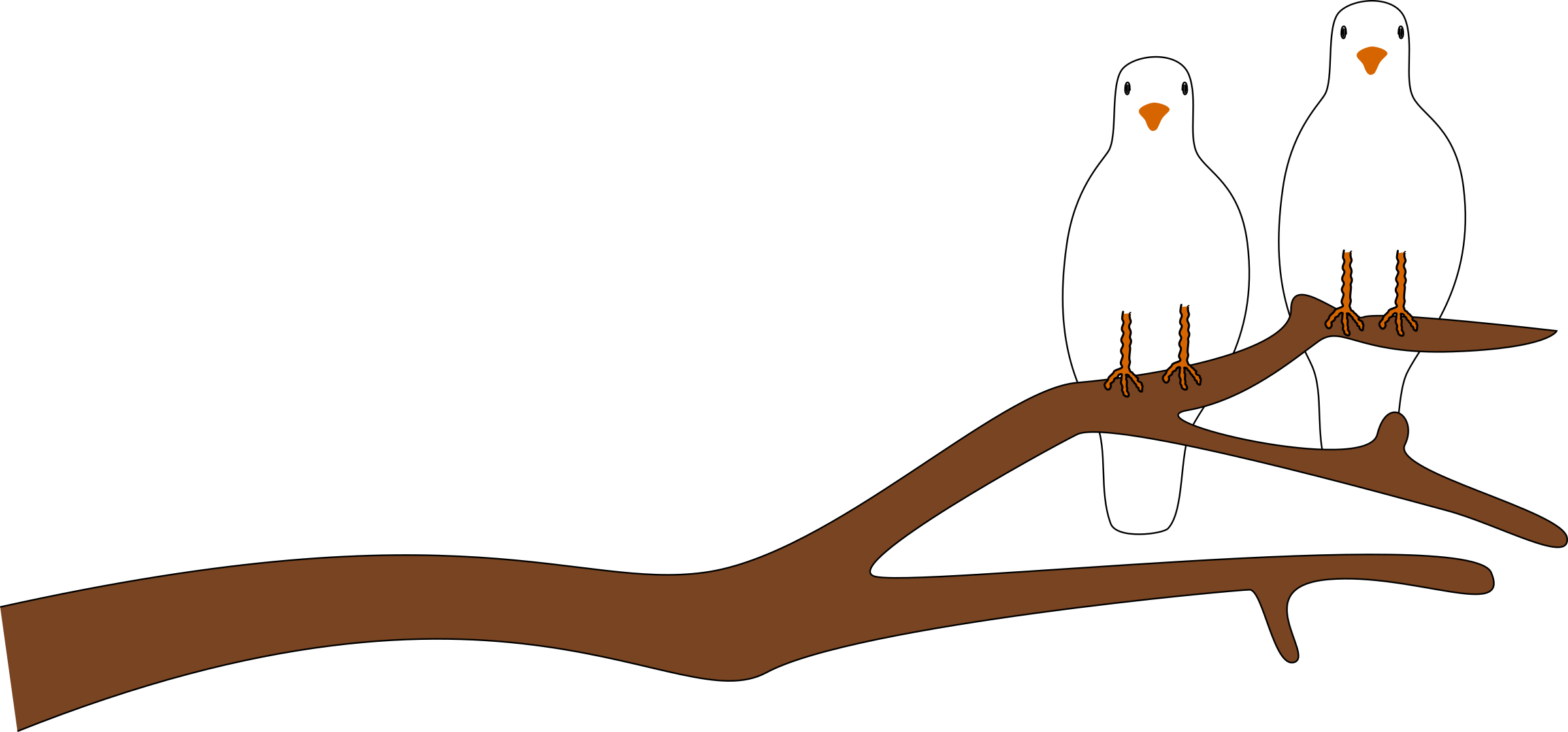 Branch Clip Art - Branch Clip Art (2400x1120)