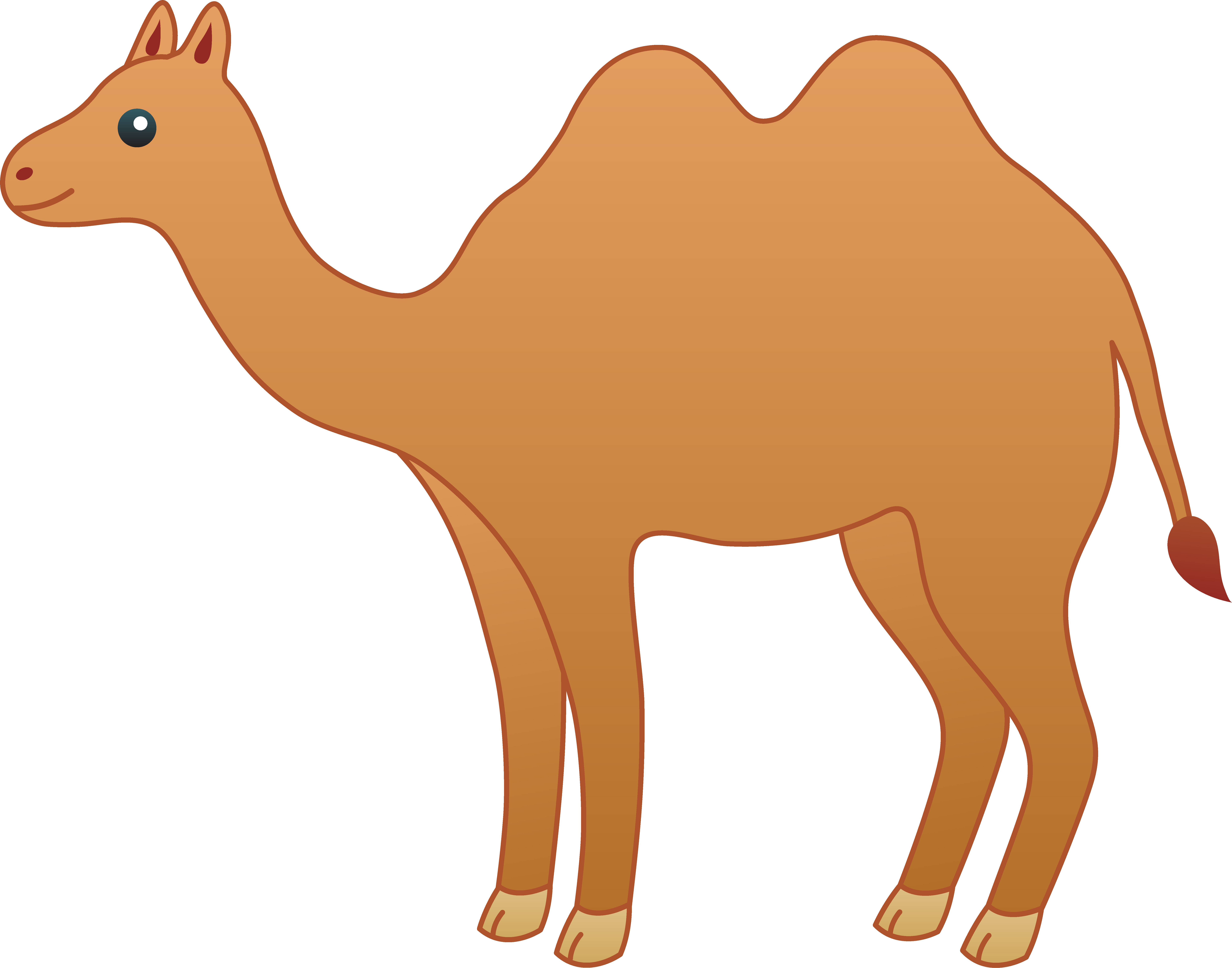 Drawn Camels Cartoon Clip Art - Drawn Camels Cartoon Clip Art (7934x6232)