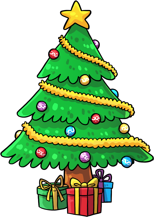 Free To Use & Public Domain Christmas Tree Clip Art - X Mas Tree Clipart (709x959)
