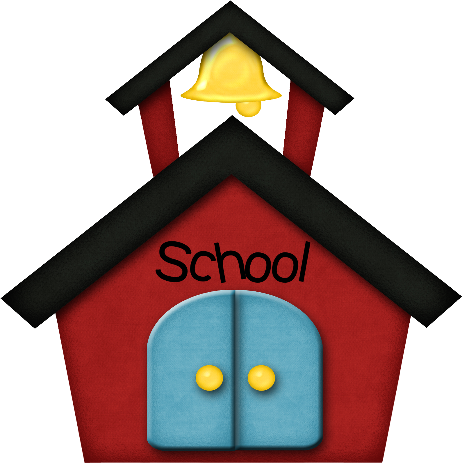 Clipart Pictures Of Schoolhouse - School Png Clip Art (1800x1800)