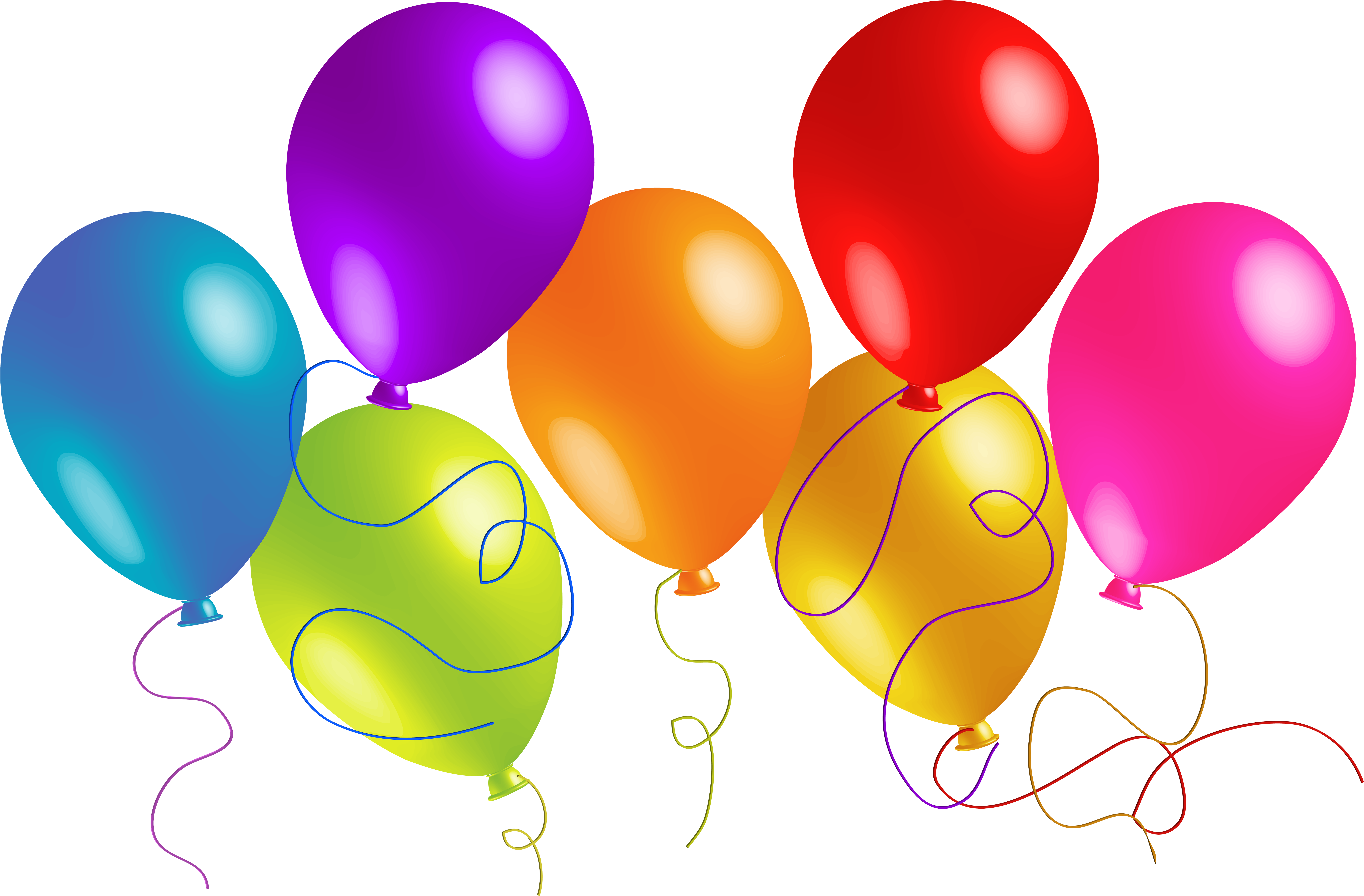 Balloons Free Download Clip Art Free Clip Art On Clipart - Anniversary Clip Art (8000x5286)