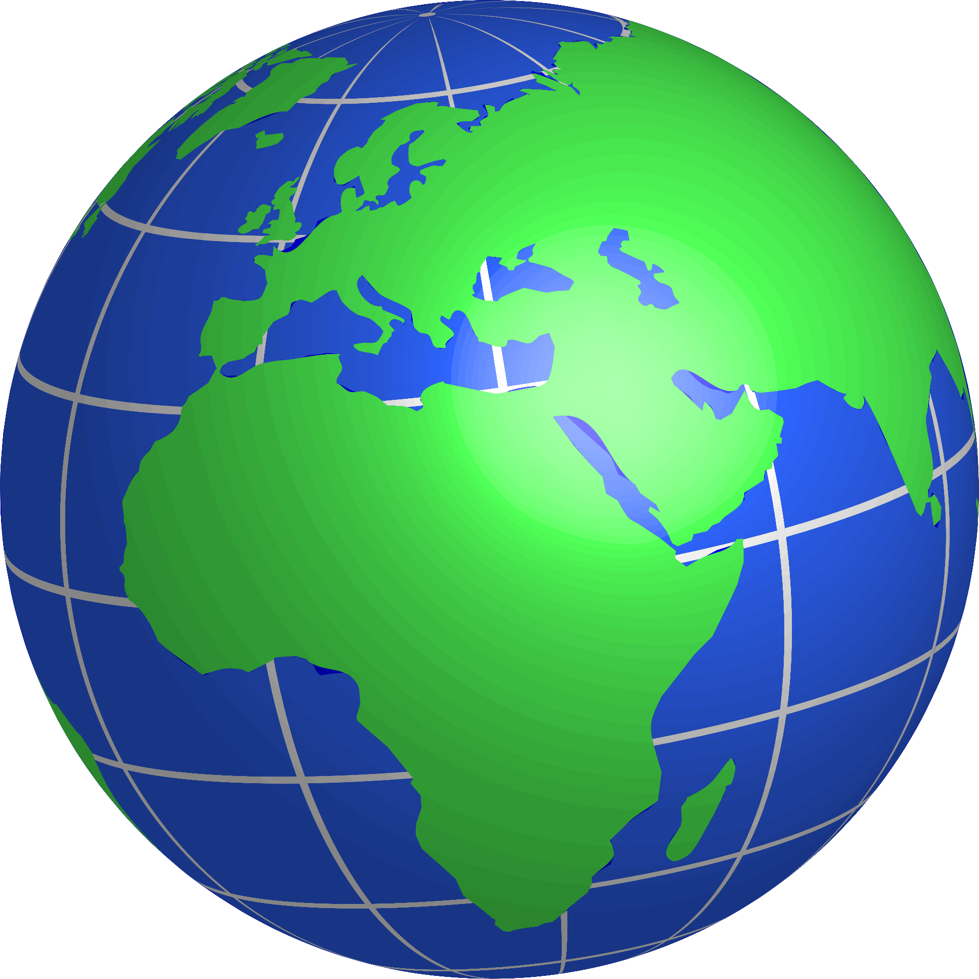 Globe Clipart Europe - Globe Africa And Europe (1905x1905)