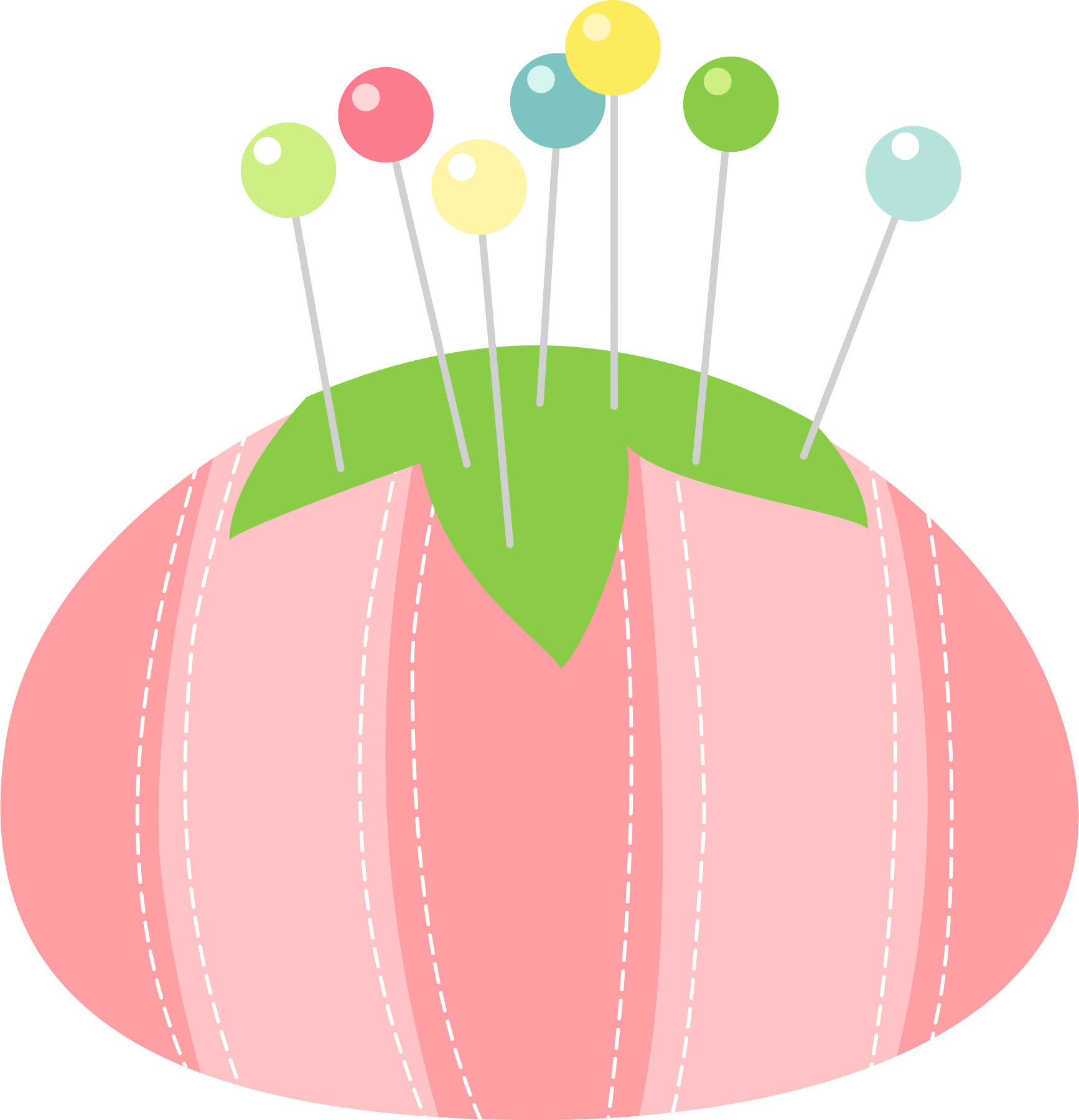 Little Sewing Butterfly - Sewing Clipart (1734x1800)