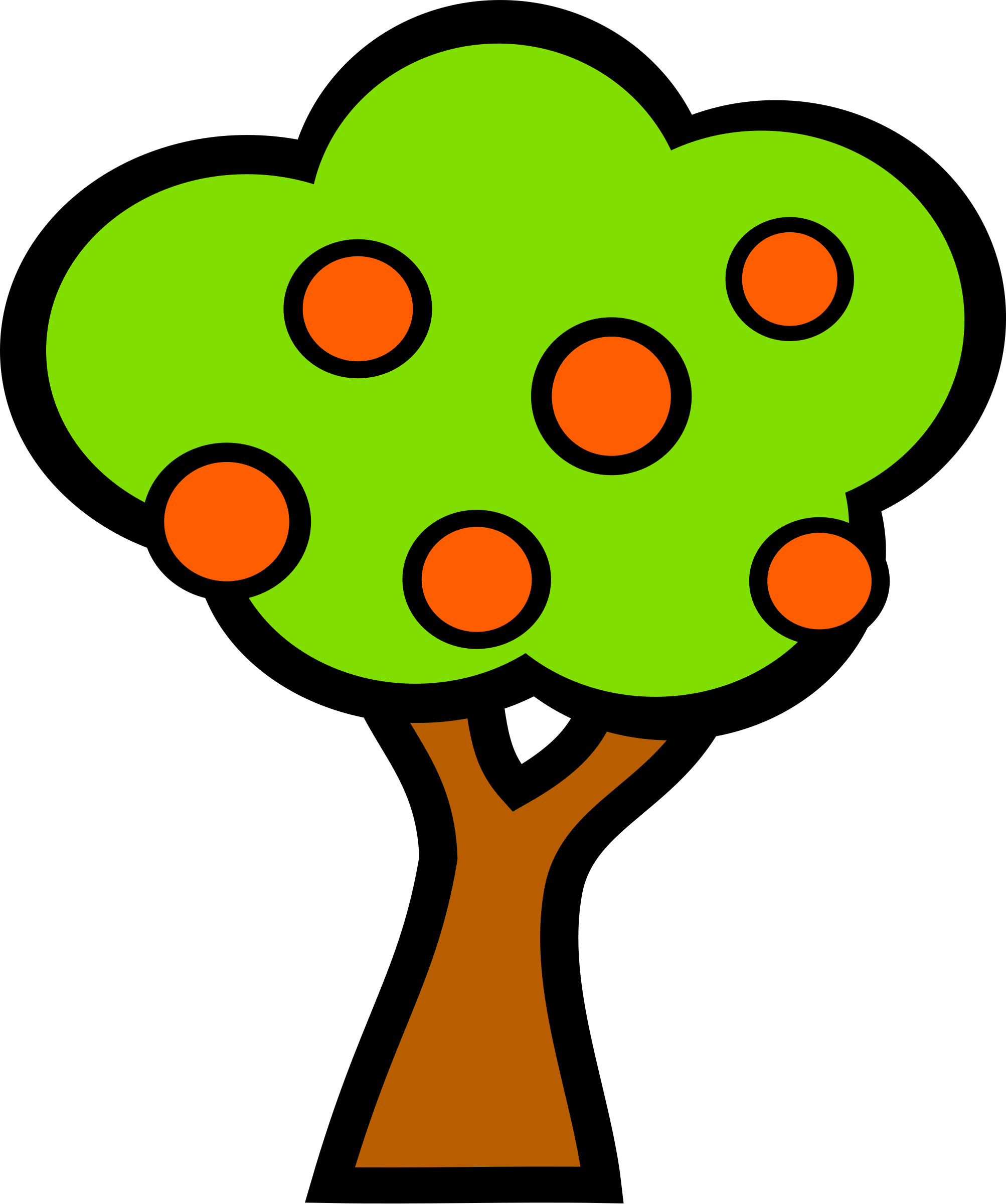 Big Image - Tree With Fruits (2006x2400)