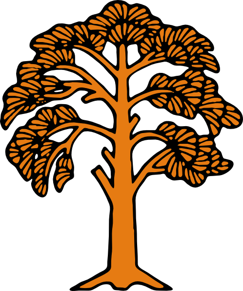 Free Vector Silhouette Of A Tree Clip Art - Free Vector Silhouette Of A Tree Clip Art (498x595)