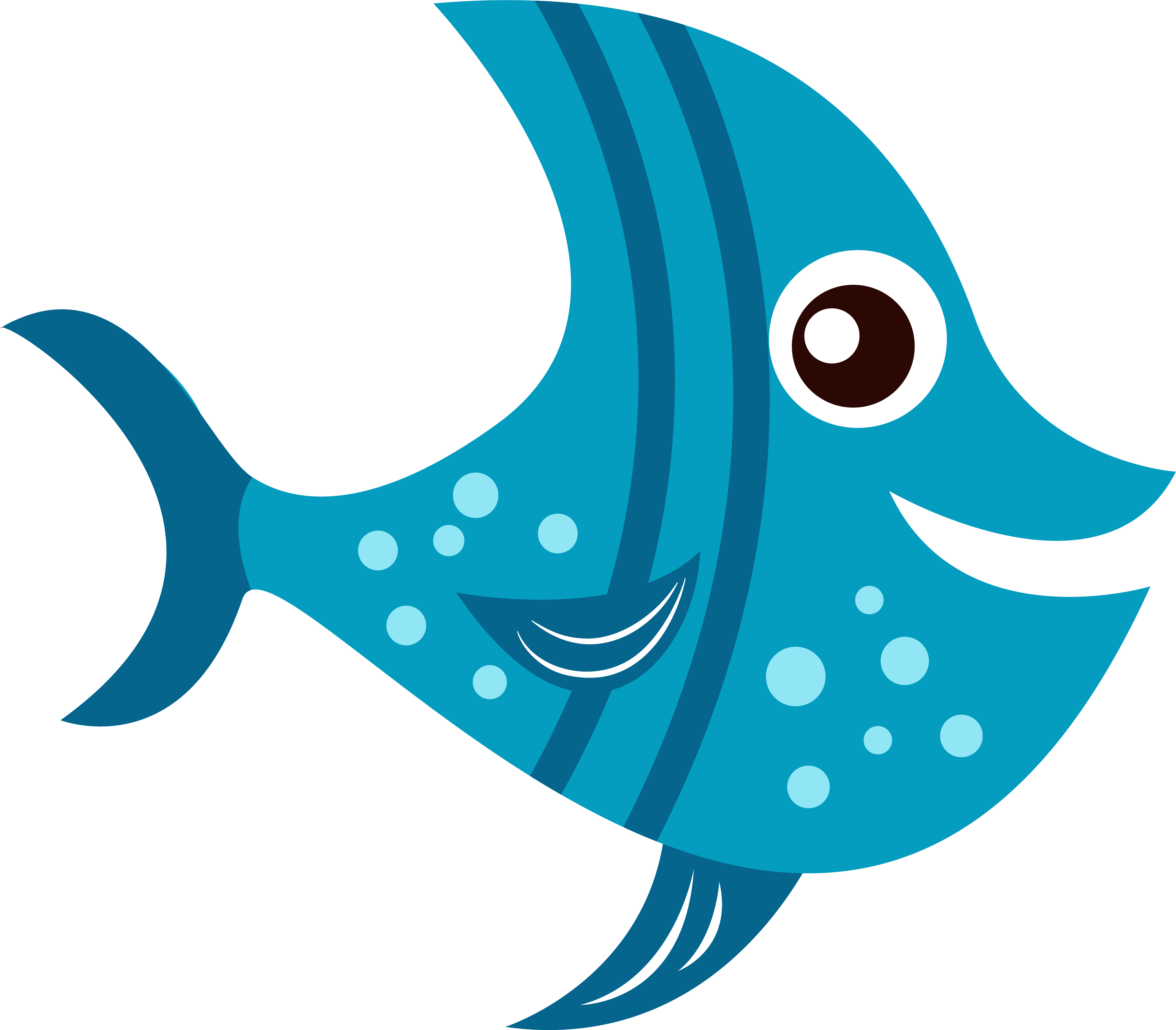 Fish Clipart Png Image 03 - Fish Cartoon Png (3729x3267)