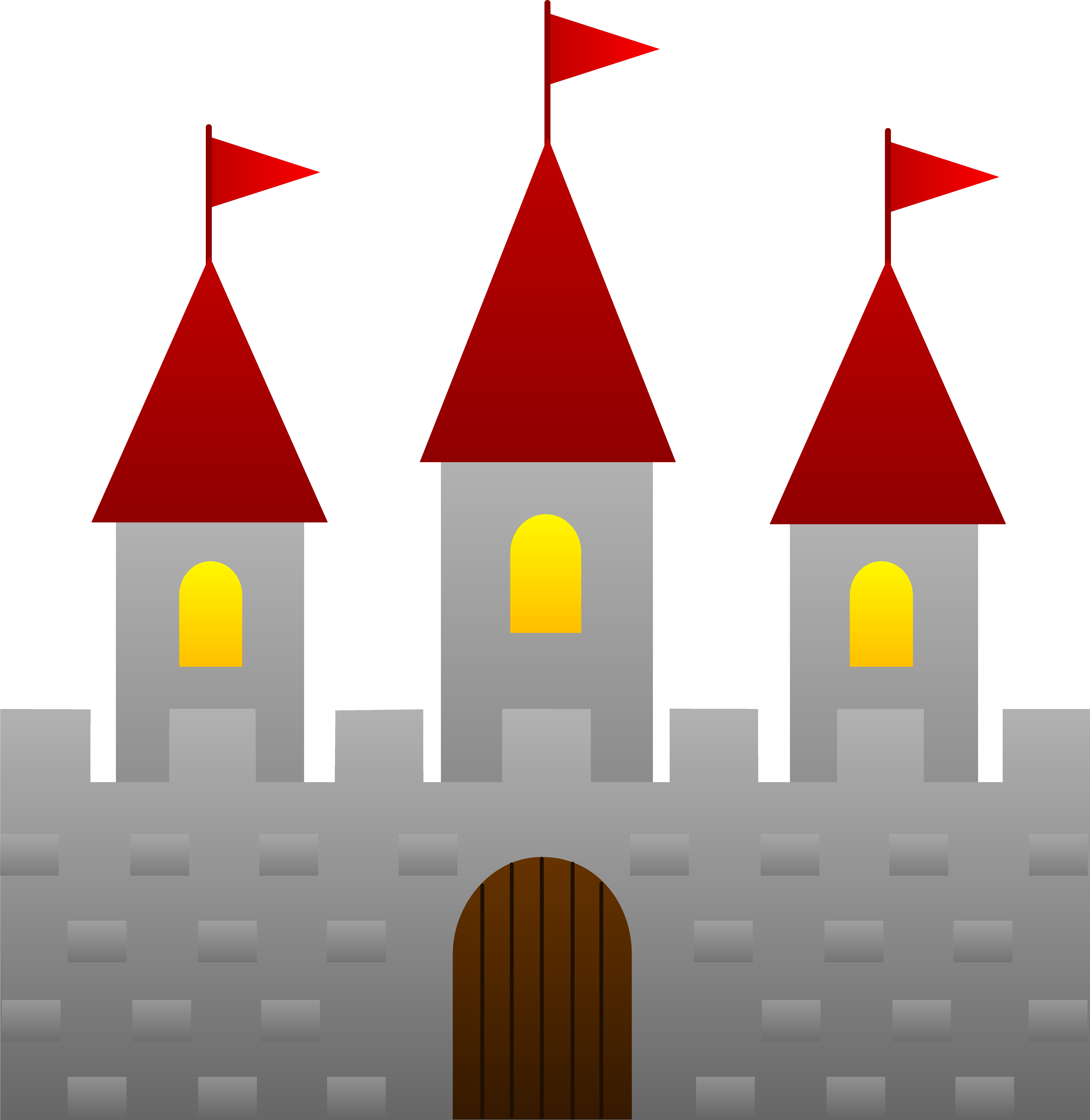 Castle Clip Art - Castle Clipart (5990x6153)