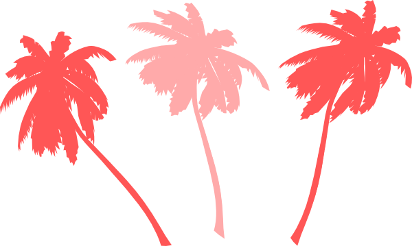 Vector Palm Trees Svg Clip Arts 600 X 359 Px - Palm Tree Clip Art (600x359)