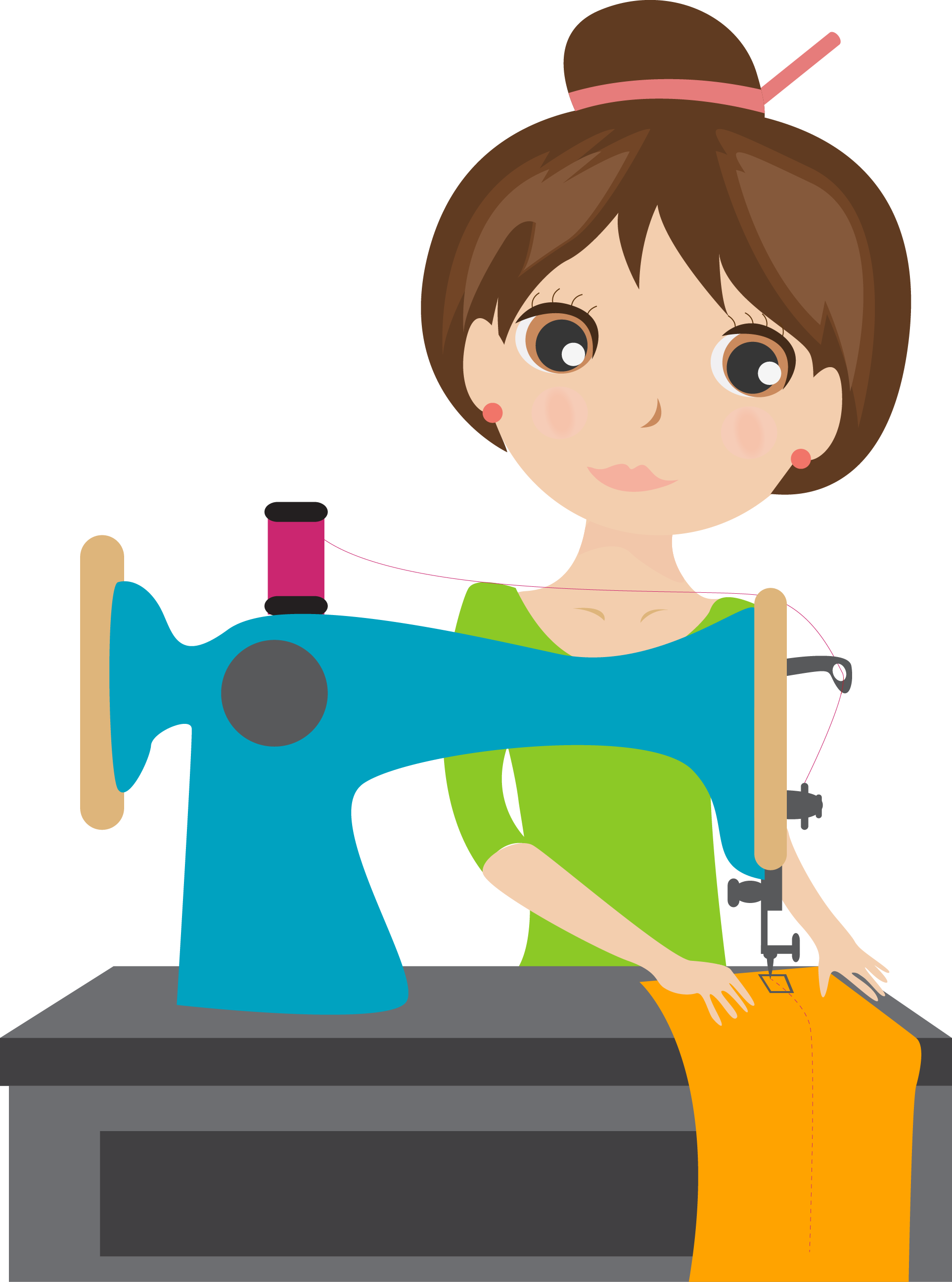 Ingznk9dfkqso - Sew Clipart (1925x2591)