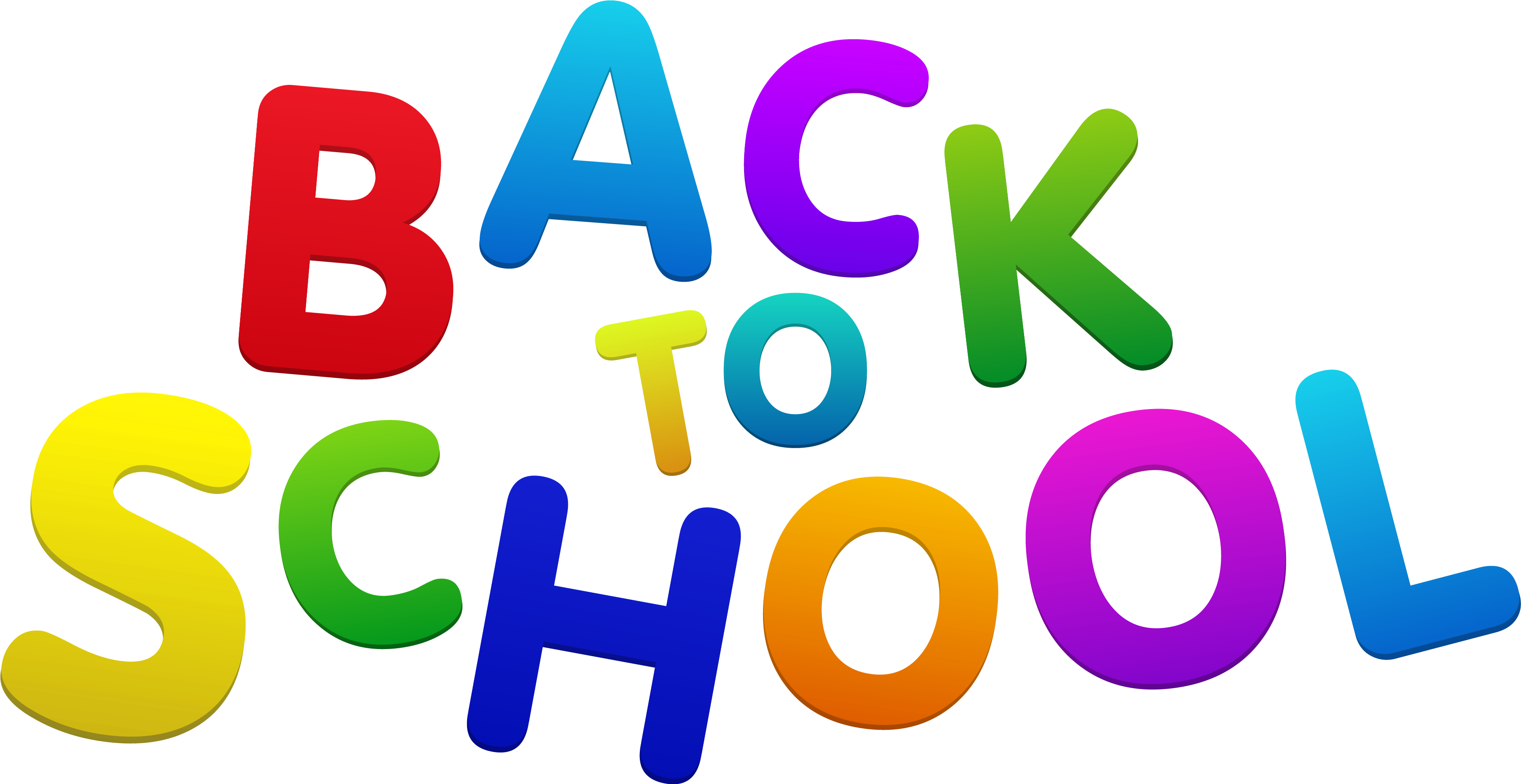 Free Back To School Clipart The Cliparts - Welcome Back To School (3971x2014)