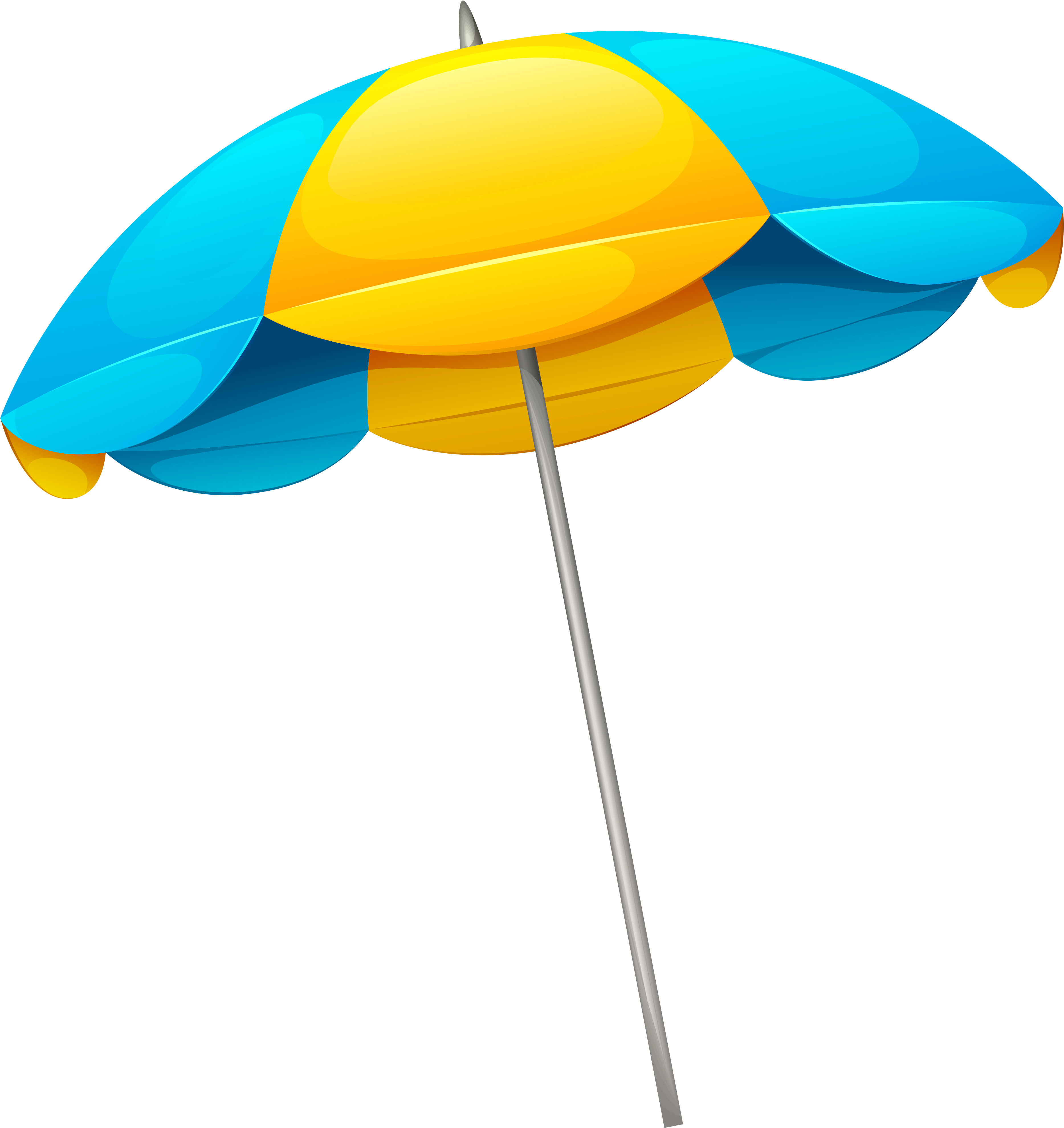 Beach Umbrella Cliparts Free Download Clip Art Free - Beach Umbrella Png (4055x4400)