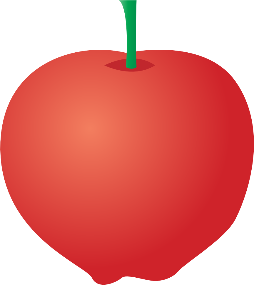 Apple Clipart Transparent Background - Clip Art (999x1116)