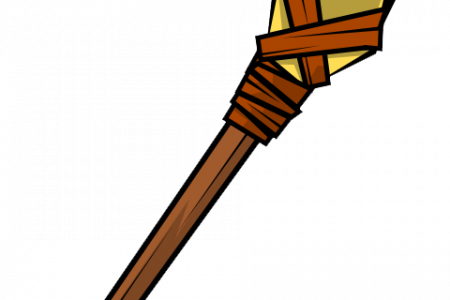 Indian Clipart Spear - Lanza De La Prehistoria (450x300)