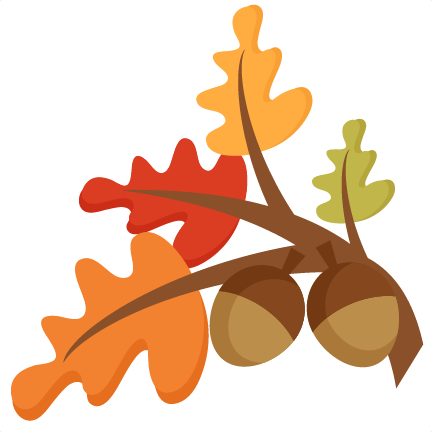 Leaves Clipart Cute - Cute Fall Leaves Clip Art (432x432)